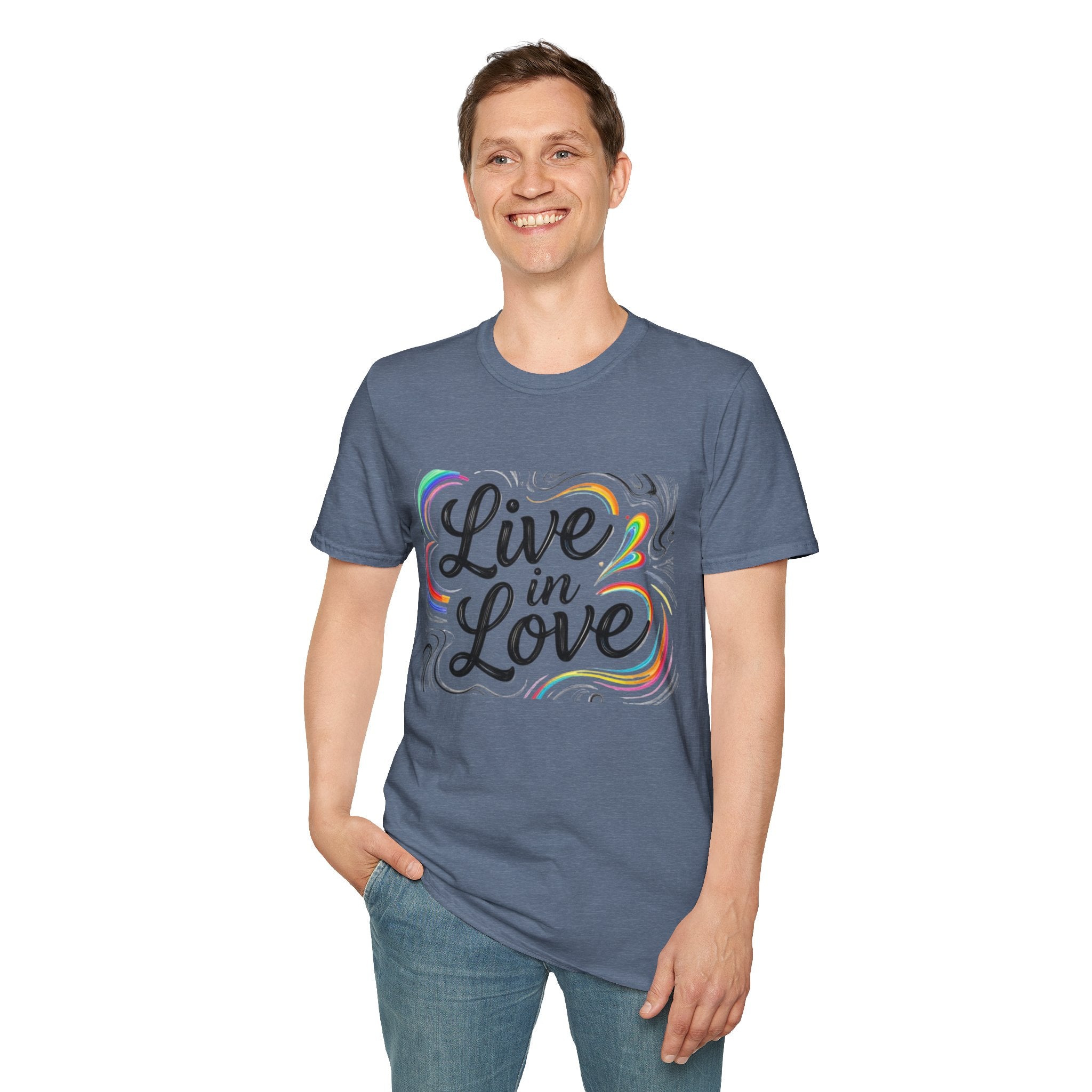 Live in Love Inspirational T-Shirt