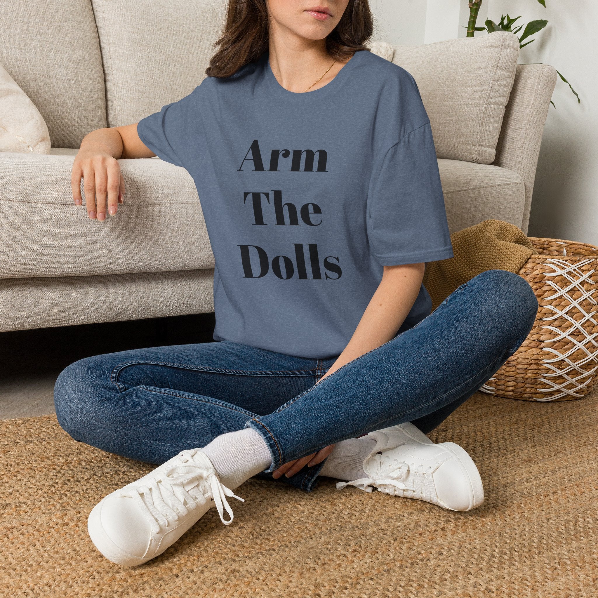 Arm The Dolls — Minimalist Statement T-Shirt