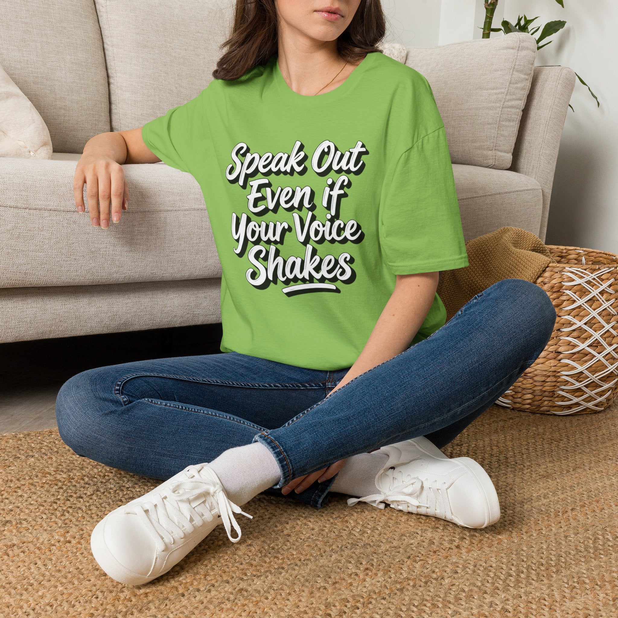 Speak Out T-Shirt Even If Your Voice Shakes