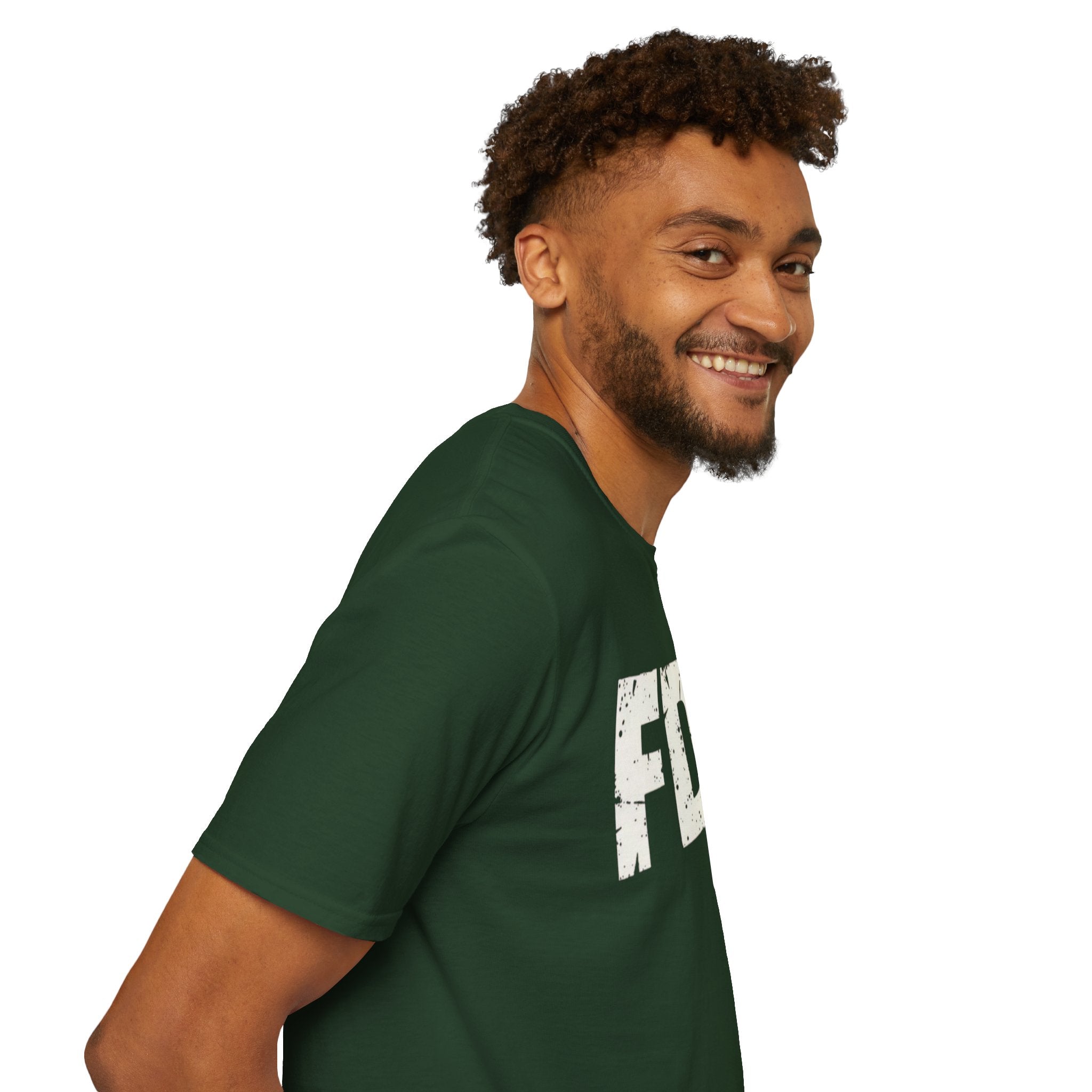 FDT Political Protest Distressed Graphic T-Shirt