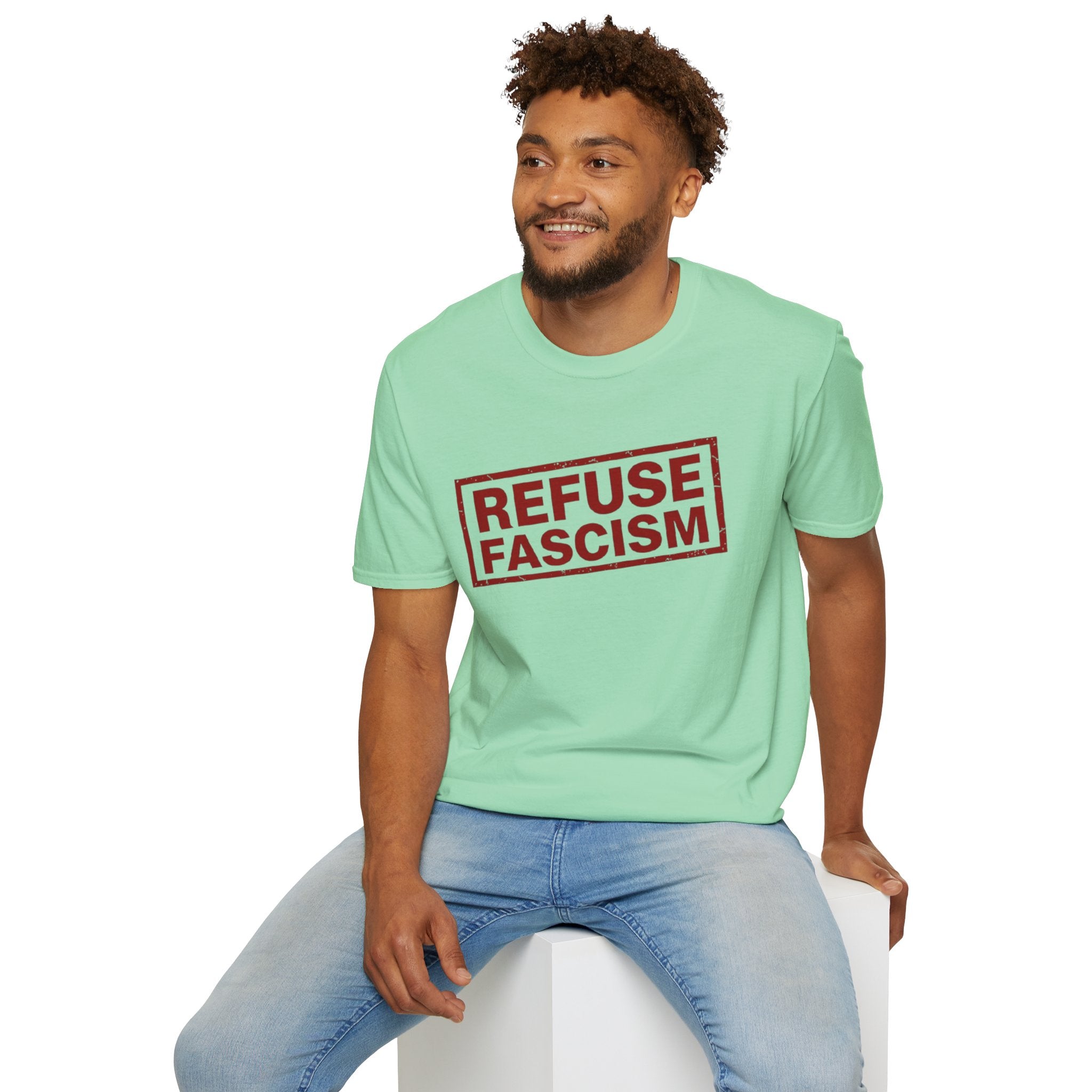Refuse Fascism Political Activism T-Shirt