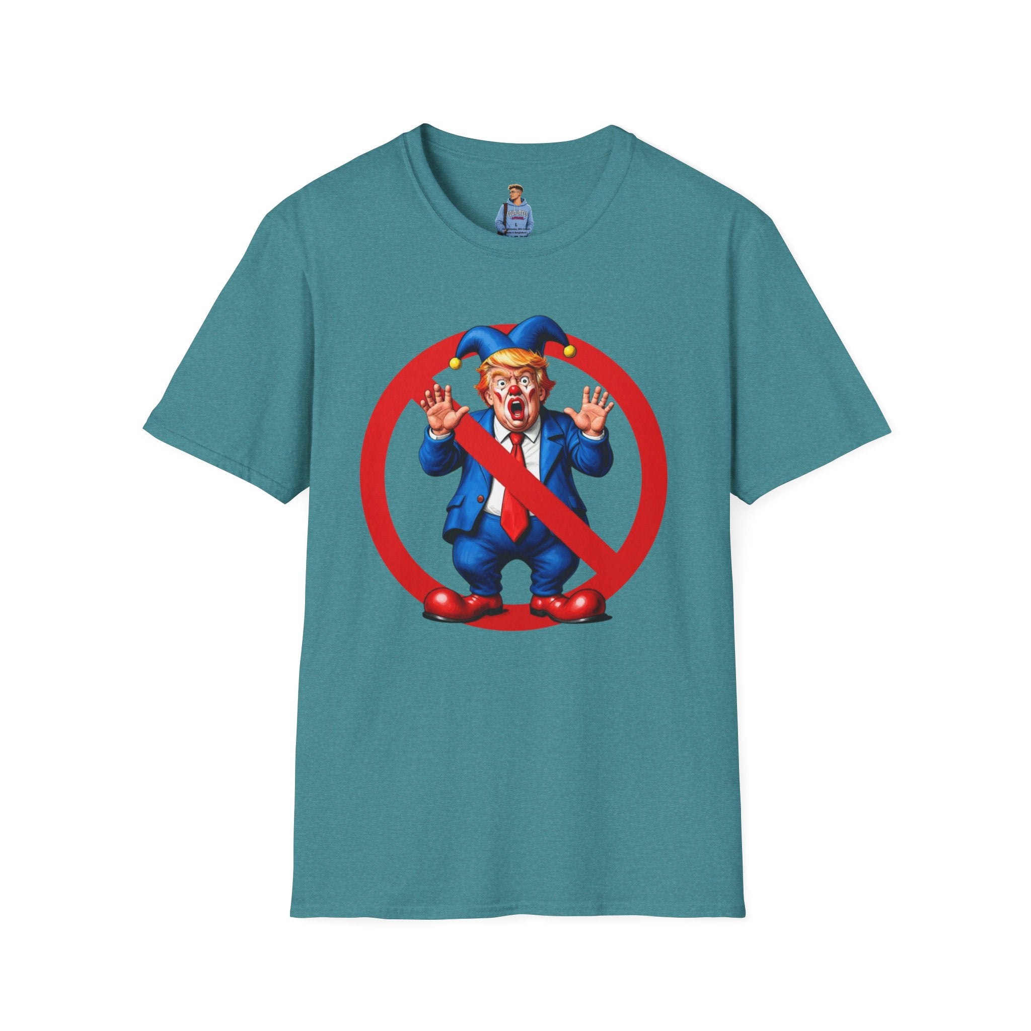 NO CROWN FOR THE CLOWN T-Shirt - NO KINGS IN AMERICA