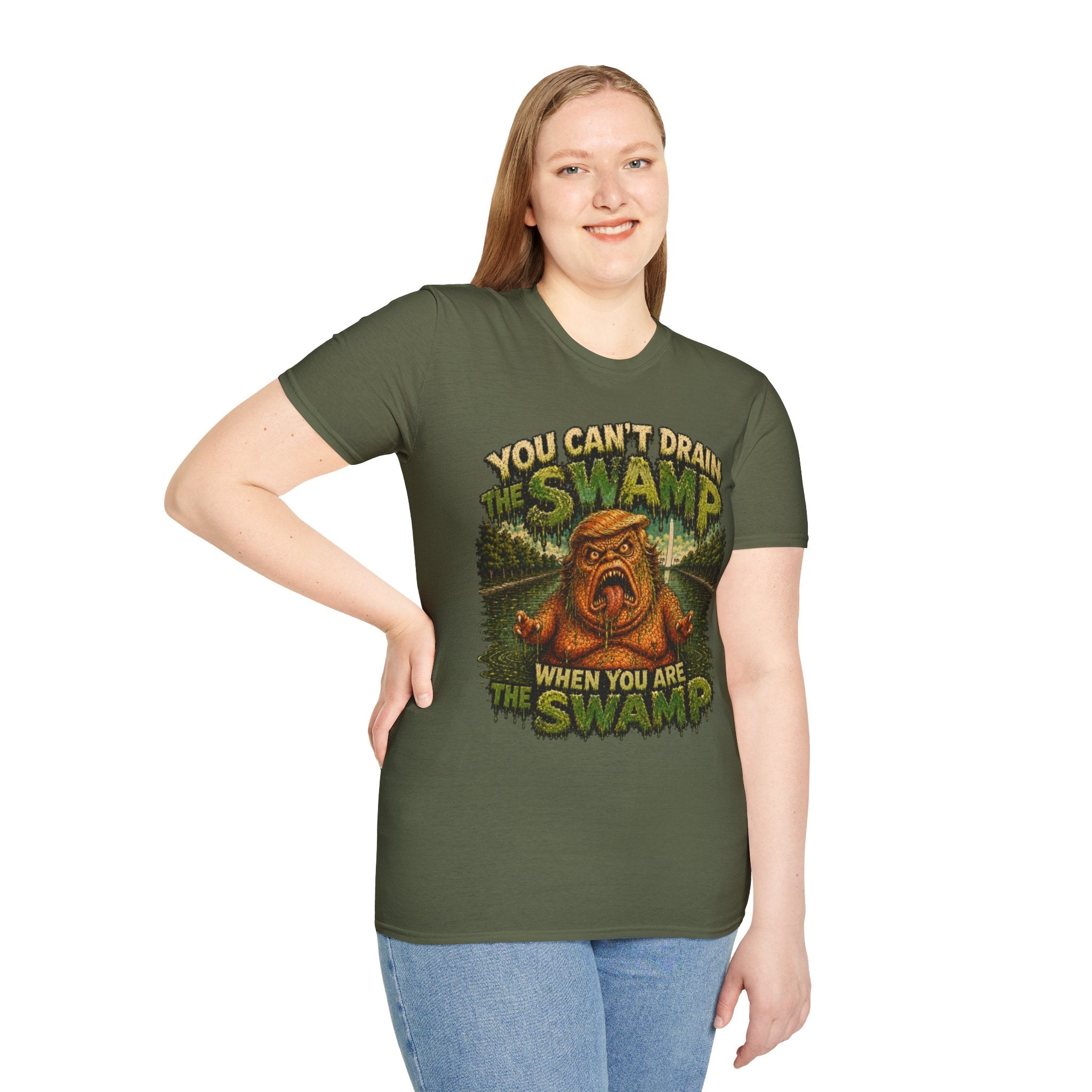 T-Shirt — "You Can't Drain the Swamp when you ARE the Swamp" Graphic Tee