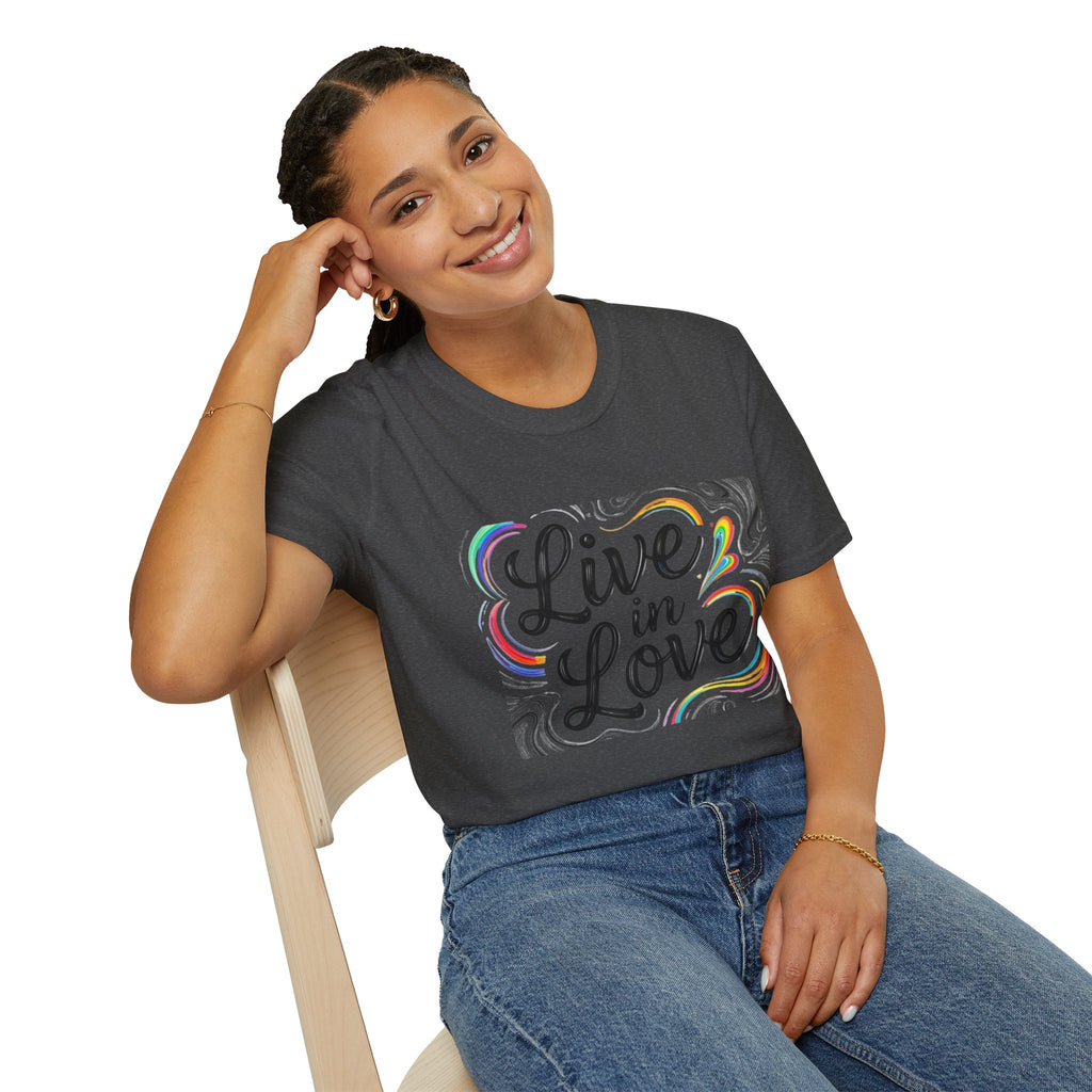 Live in Love Inspirational T-Shirt