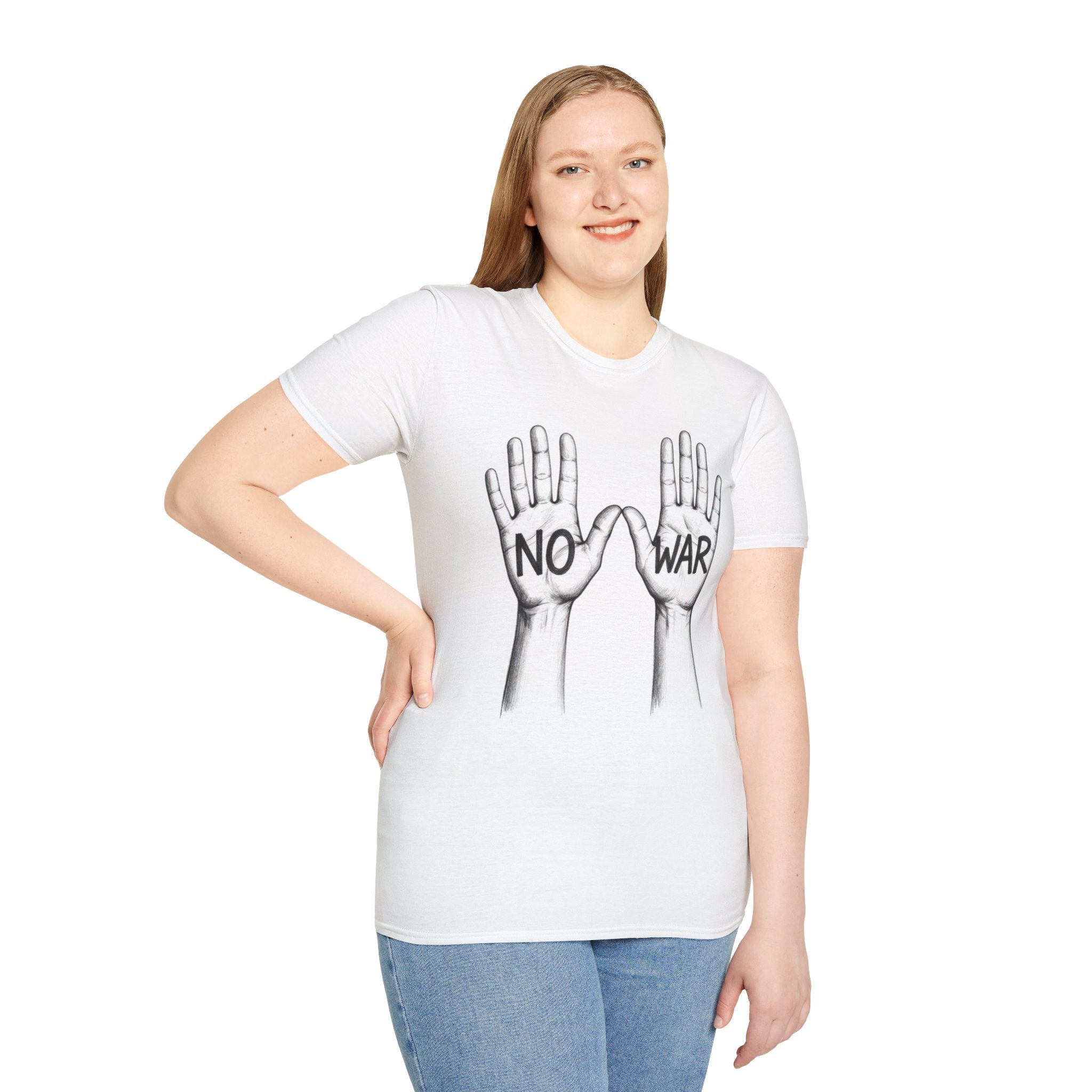 No War Hands T-Shirt — Anti-War Protest Tee