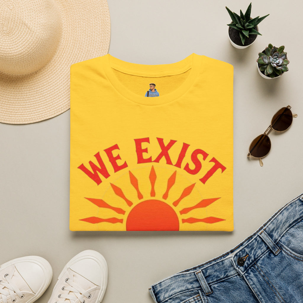 Unisex Softstyle T-Shirt, We Exist We Resist We Rise