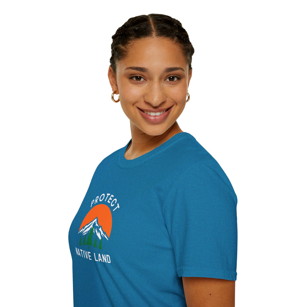 Protect Native Land Softstyle Unisex T-shirt