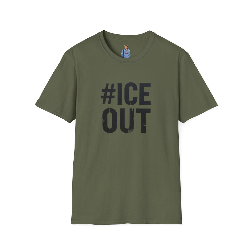 #ICE OUT Political Resistance T-Shirt