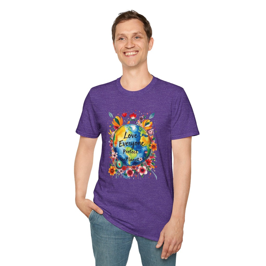 Love Everyone Protect The Planet T-Shirt
