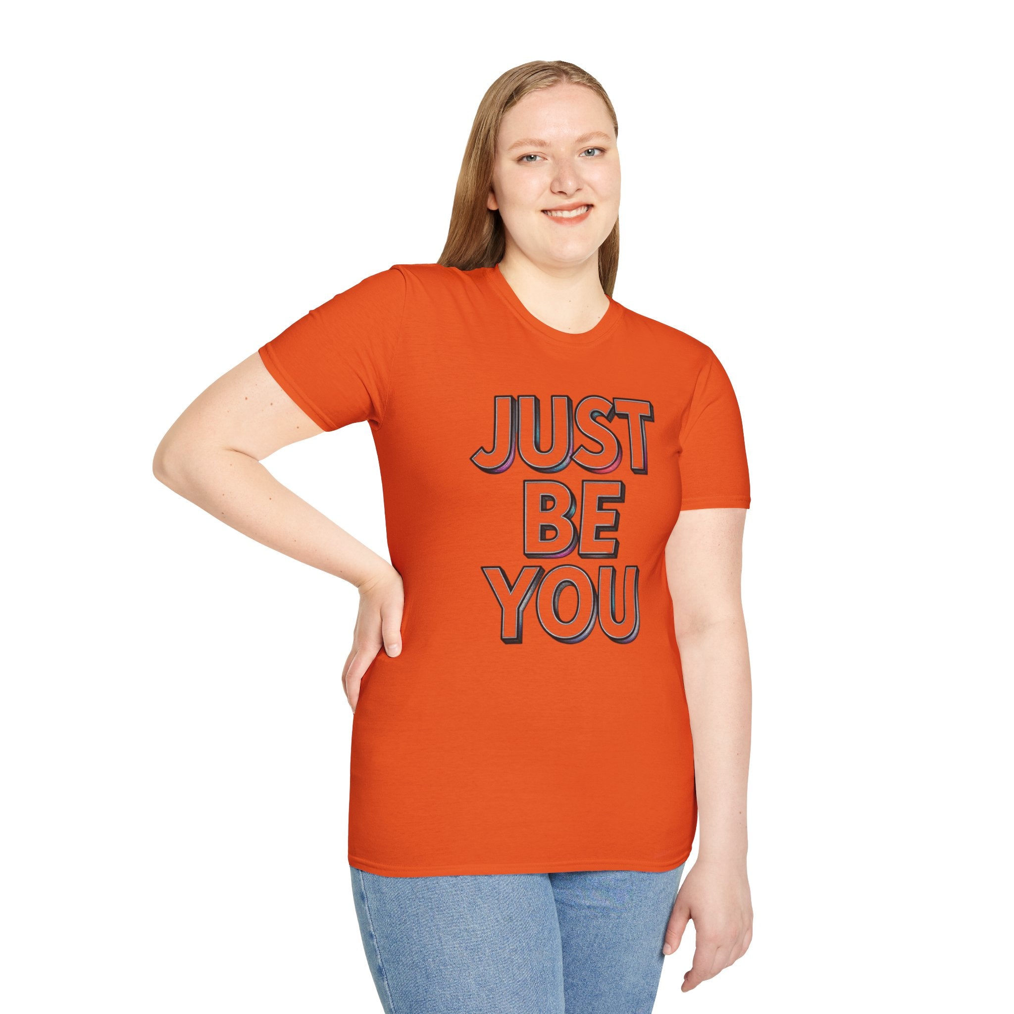 Just Be You T-Shirt — Inspirational Minimalist Graphic Tee