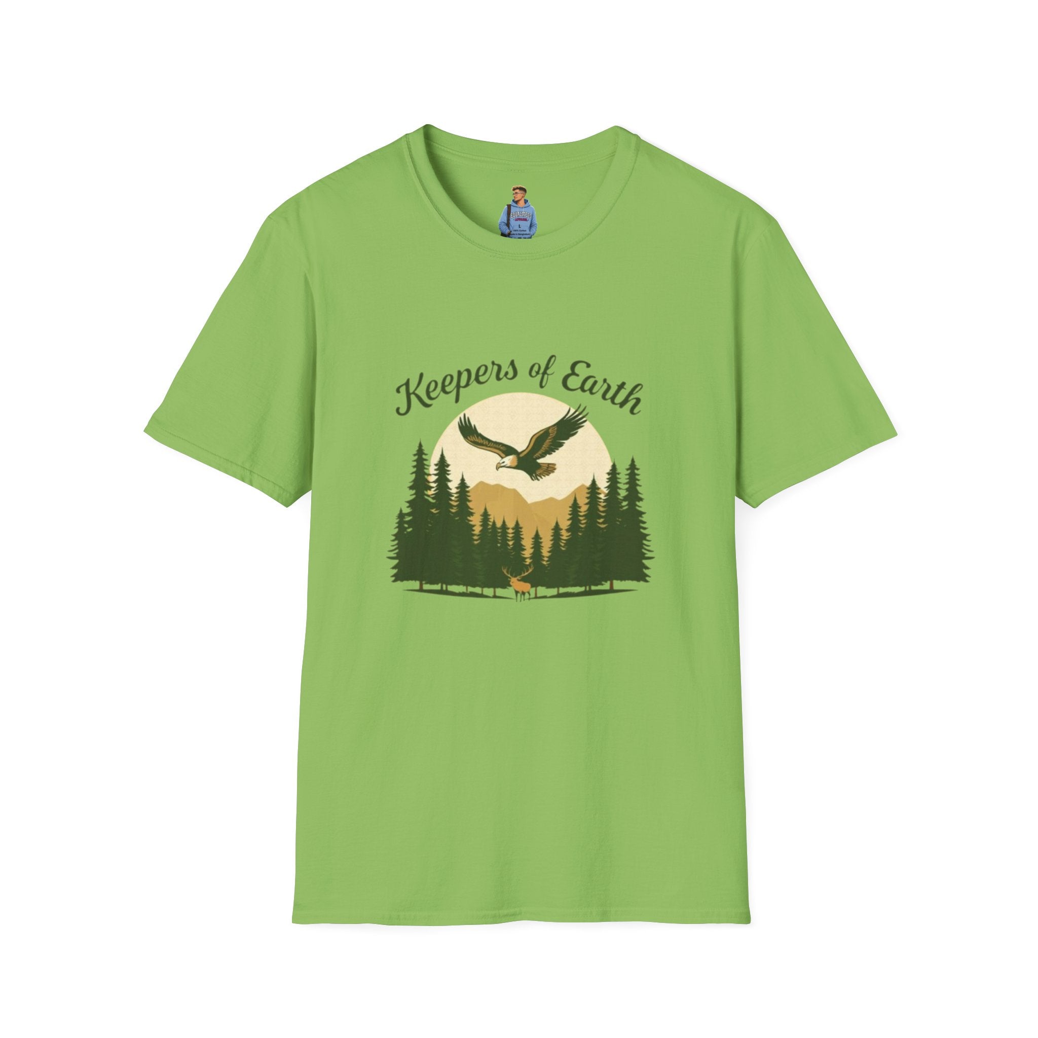 Keepers of the Earth Eagle and Elk T-shirt