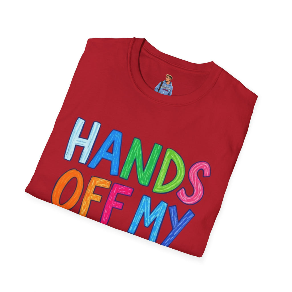 HANDS OFF MY FUTURE Political Statement T-Shirt