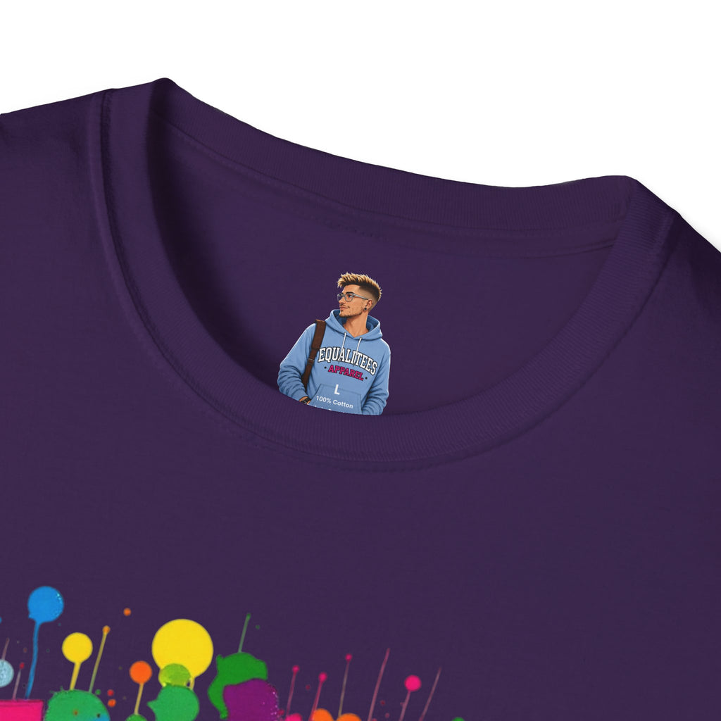 Juntos nos levantamos Camiseta unisex de estilo suave