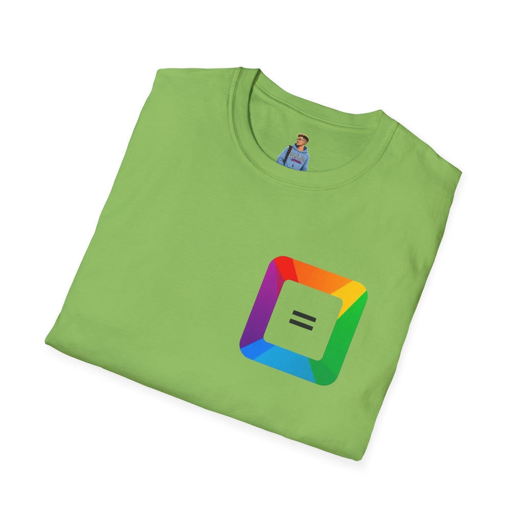 Pride-Theme Unisex Softstyle T-Shirt - "True freedom is Equality for ALL"