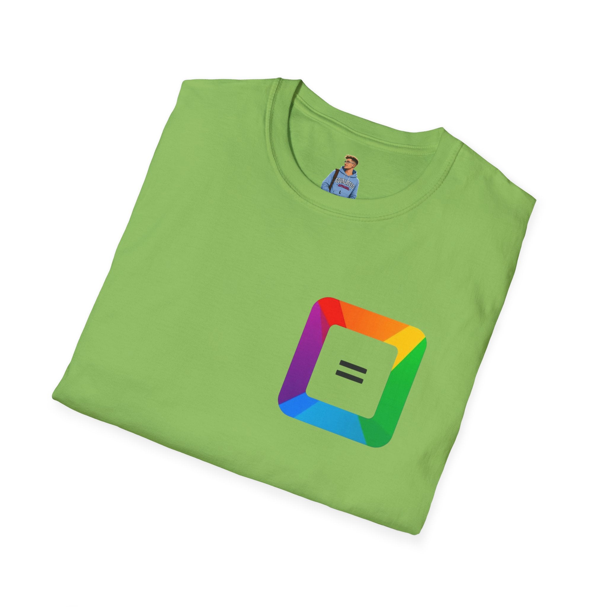Pride-Theme Unisex Softstyle T-Shirt - "True freedom is Equality for ALL"