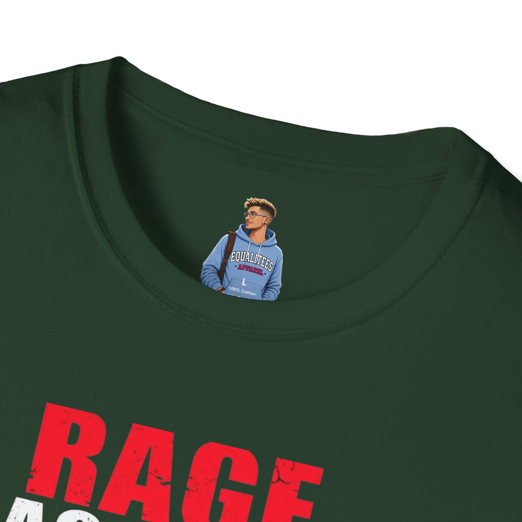 Camiseta unisex Softstyle - Camiseta gráfica "Rage Against the BS"