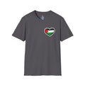 Camiseta unisex de estilo suave: "Apoya a Gaza y todos somos Palestina".