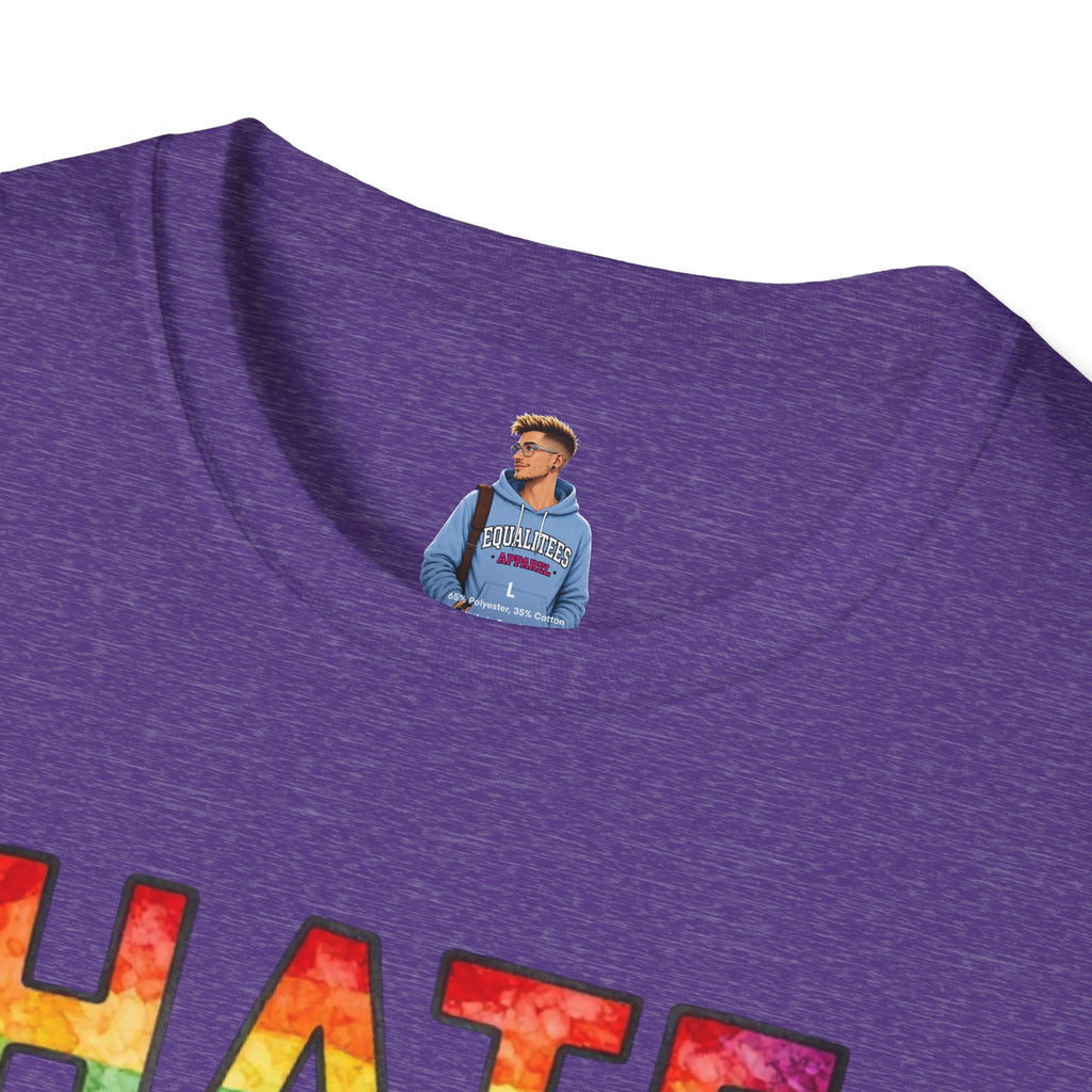 Hate Is Not A Family Value Rainbow Pride T-Shirt