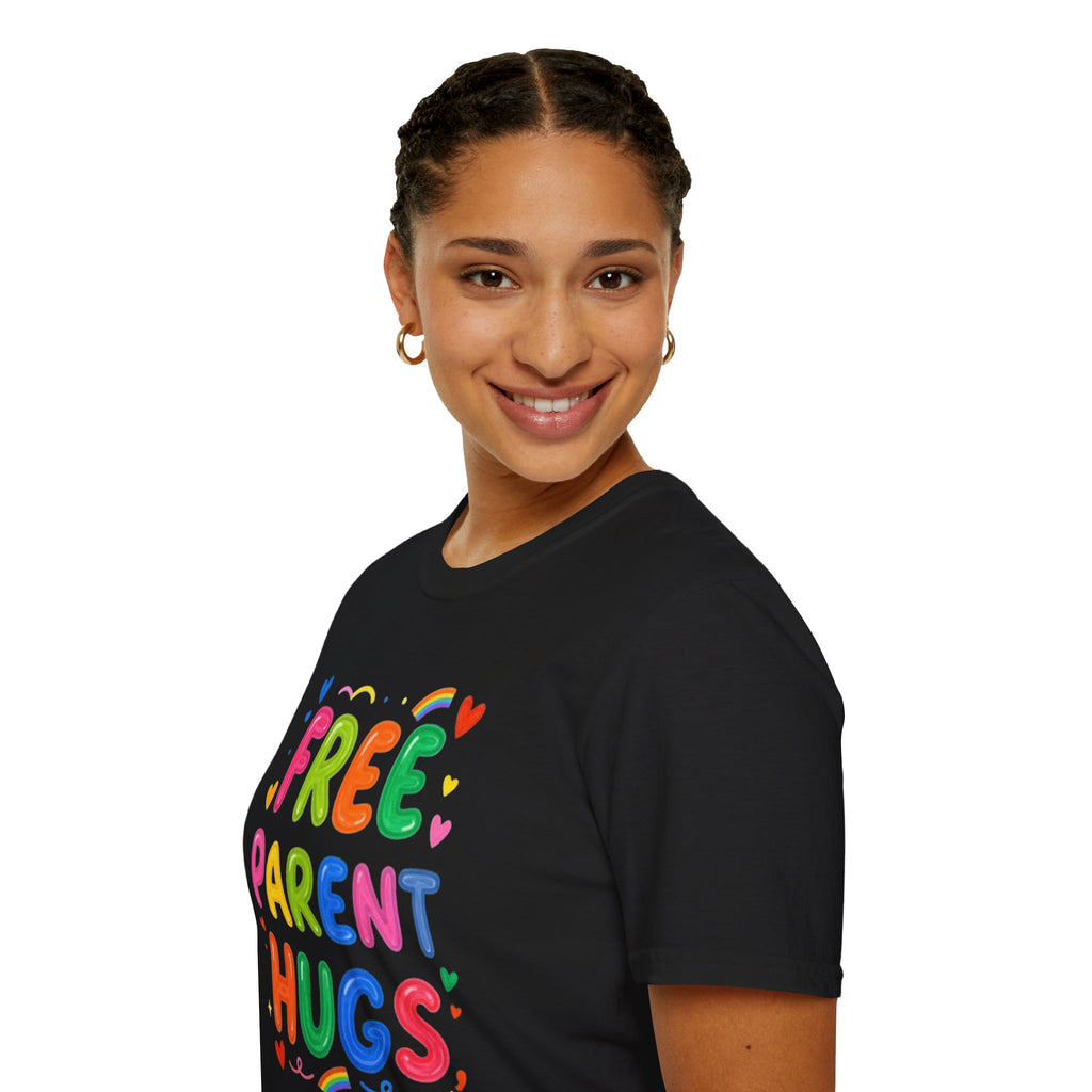 Free Parent Hugs Affirming T-Shirt