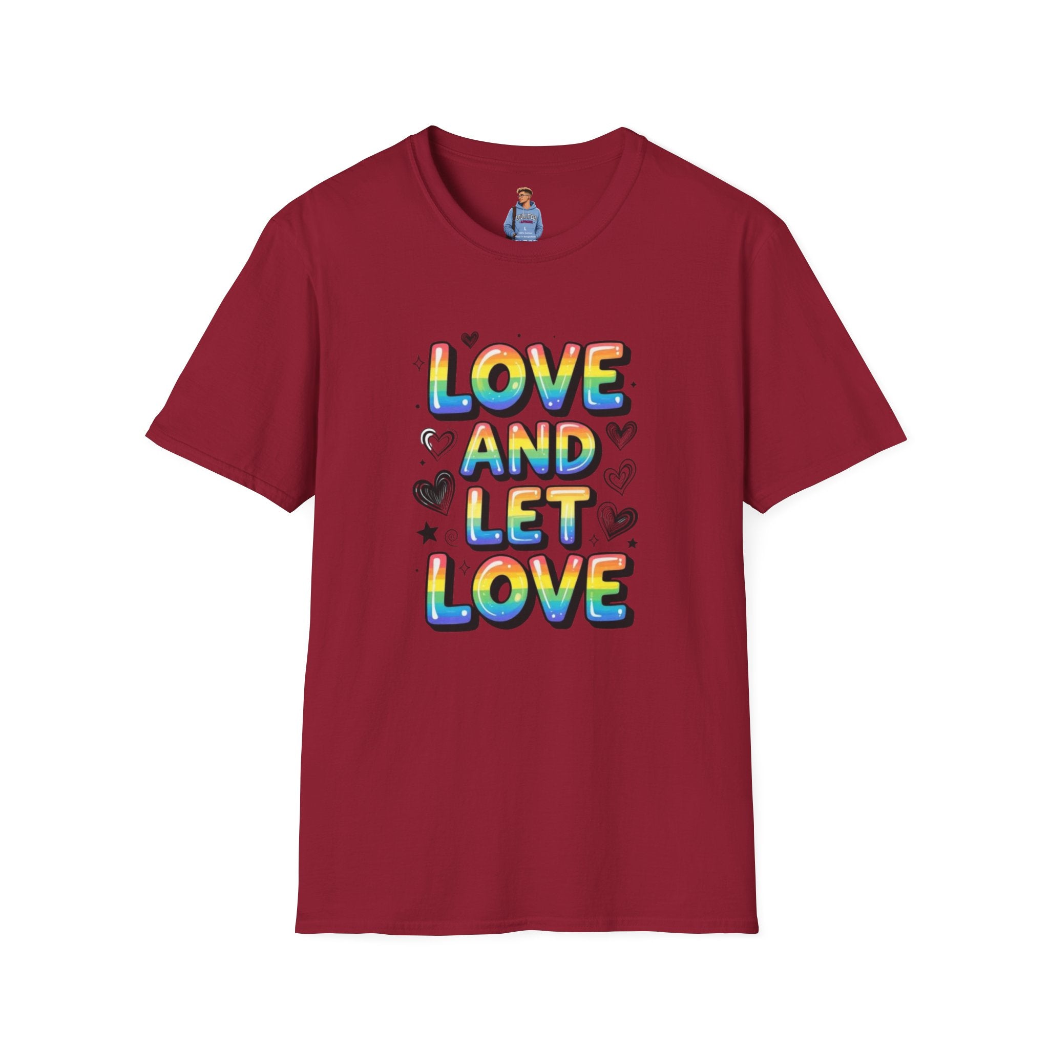 Love & Let Love Inspirational T-Shirt
