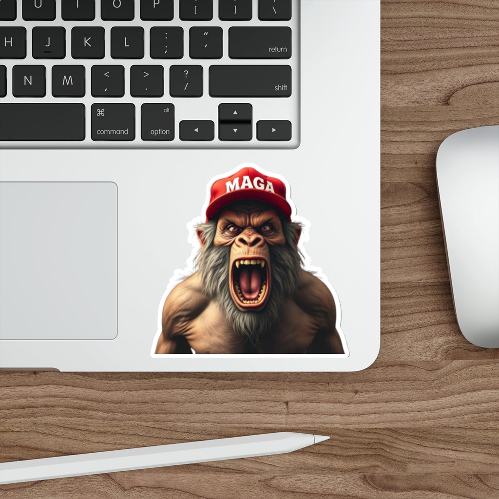 Die-Cut Stickers - Angry Troglodyte - EqualiTees.Me