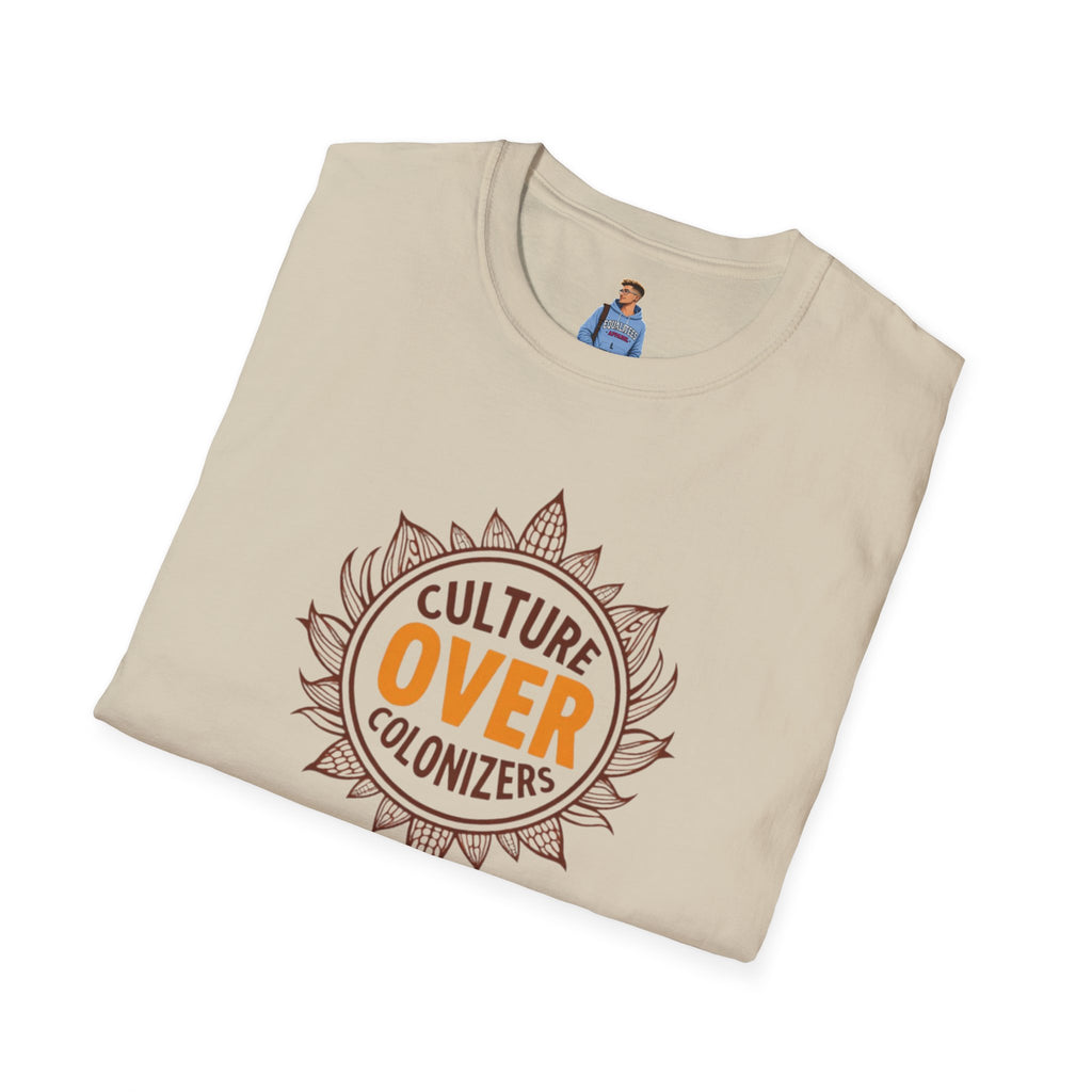 Culture Over Colonizers Unisex Softstyle T-Shirt