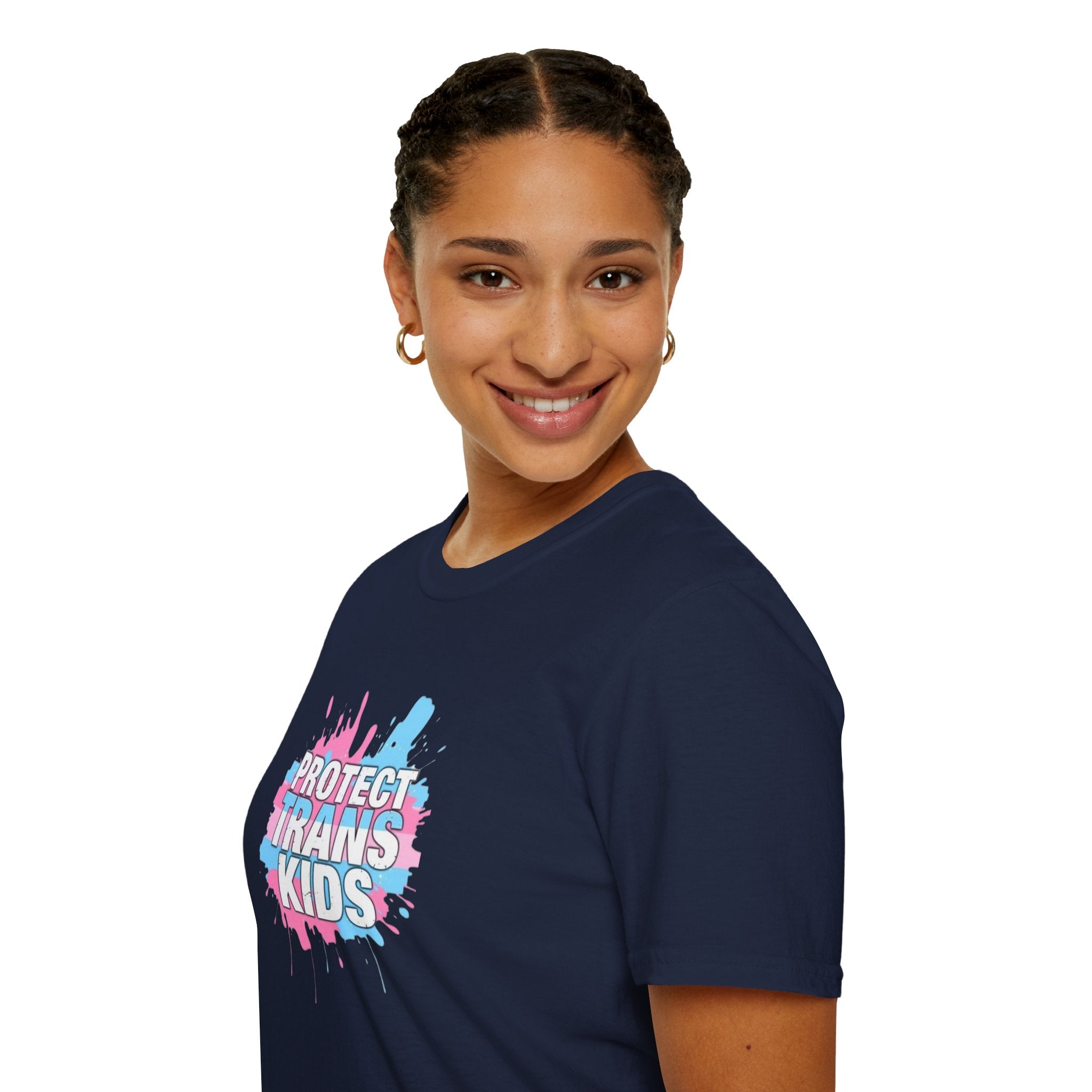 Camiseta unisex infantil "Protect Trans" - Ropa de apoyo LGBTQ+