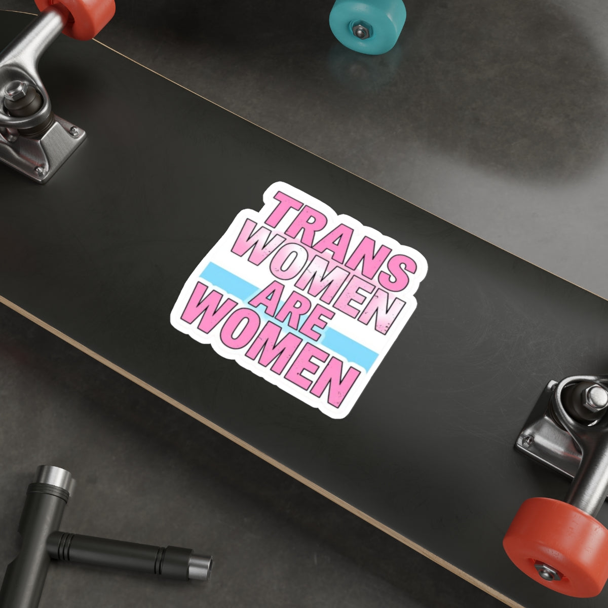 TRANS WOMEN ARE WOMEN Sticker - EqualiTees.Me