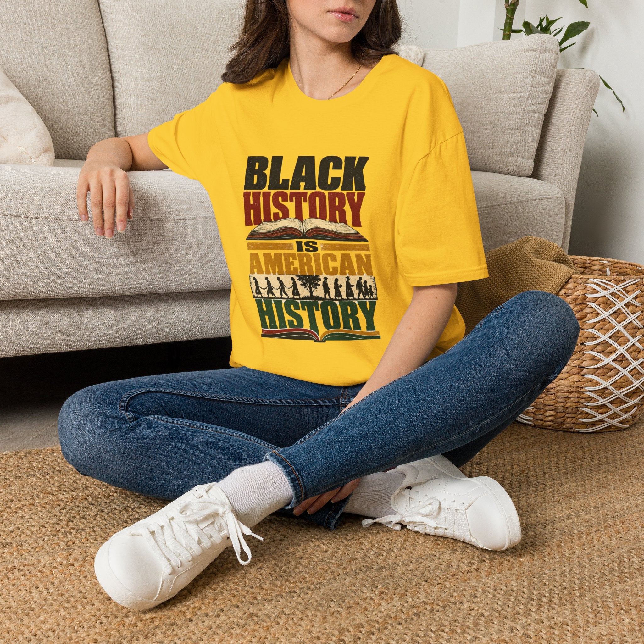 Black History Is American History T-Shirt