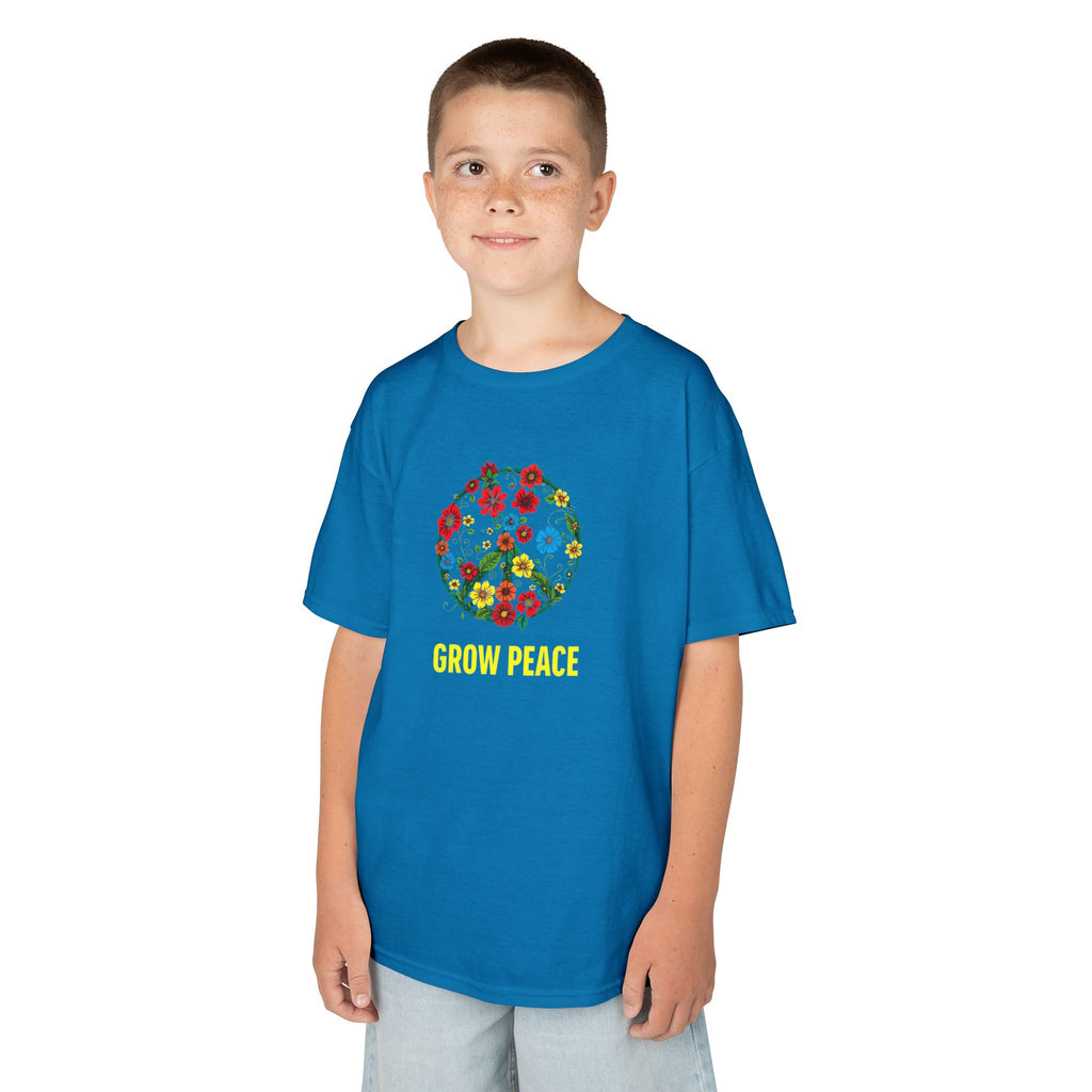 GROW PEACE Kids Heavy Cotton™ Tee