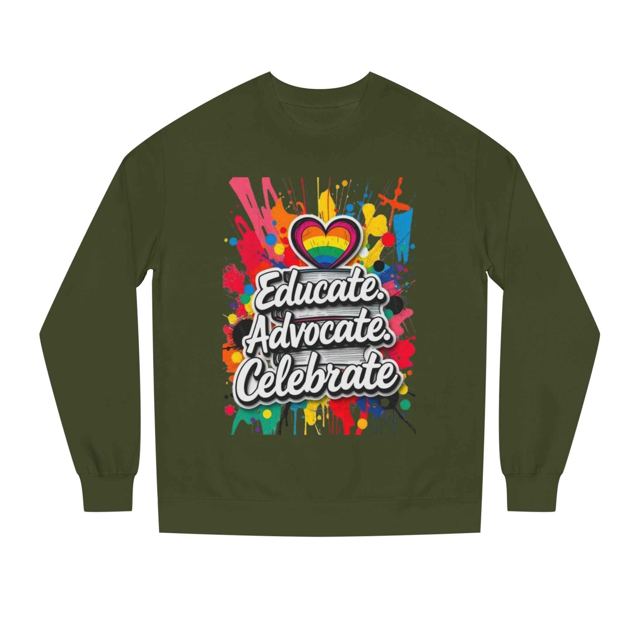 Subtle Pride Educate Advocate Celebrate