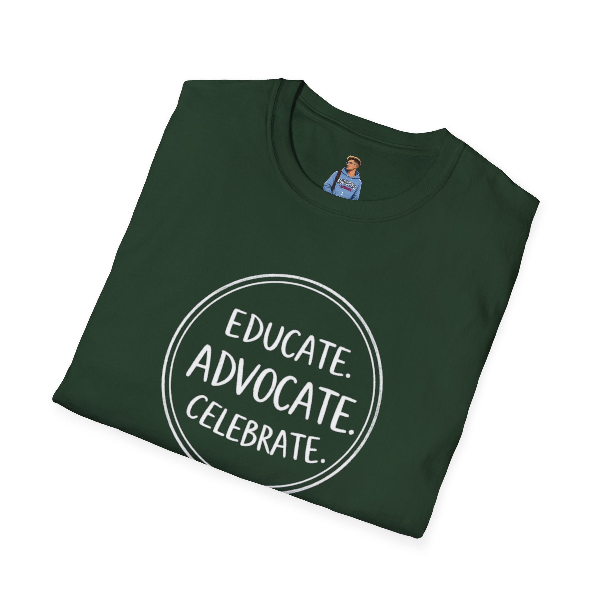 Subtle Pride Educate Advocate Celebrate