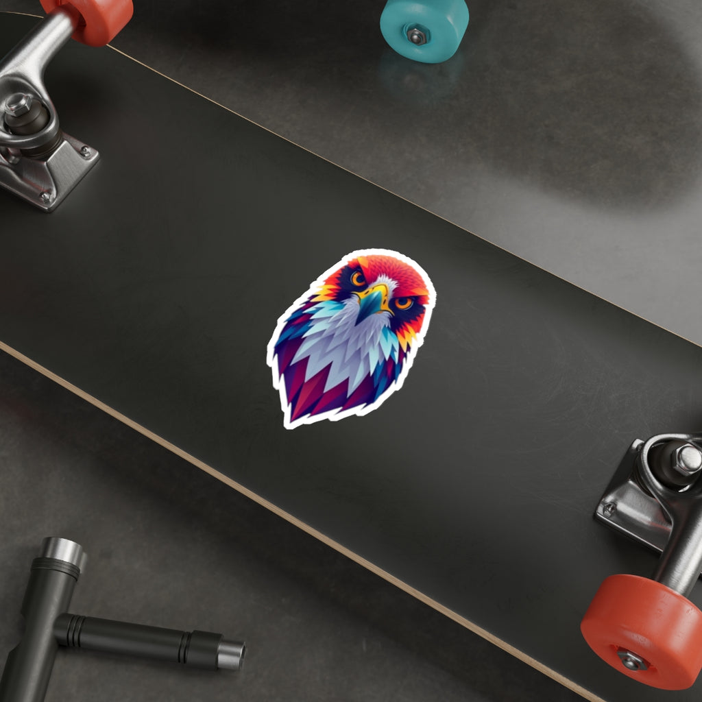 Rainbow Falcon Pride Die-Cut Sticker