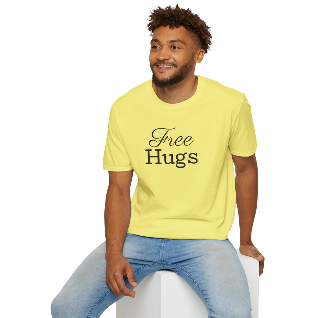Camiseta unisex de estilo suave con mensaje de apoyo emocional