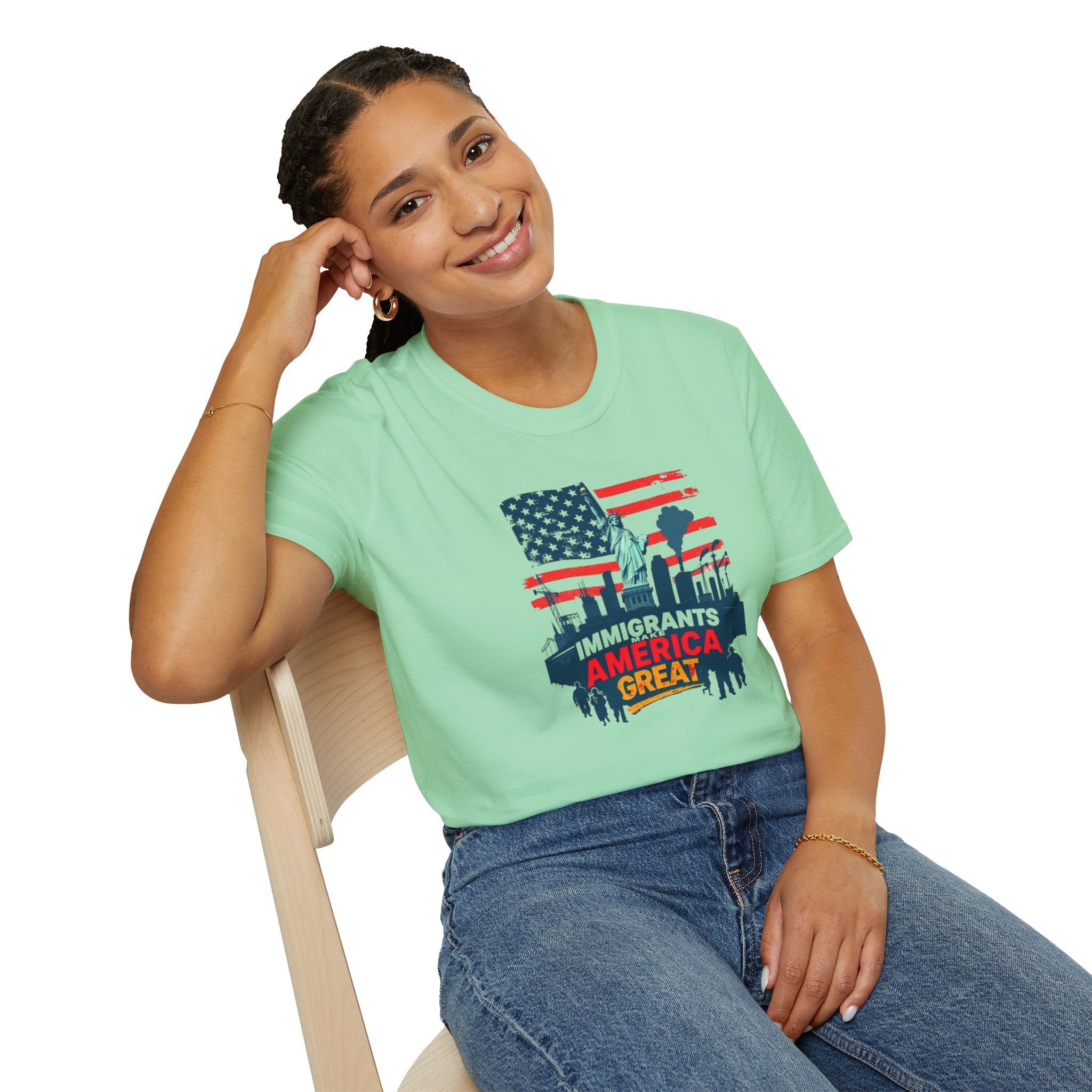 Immigrants Make America Great t-shirt