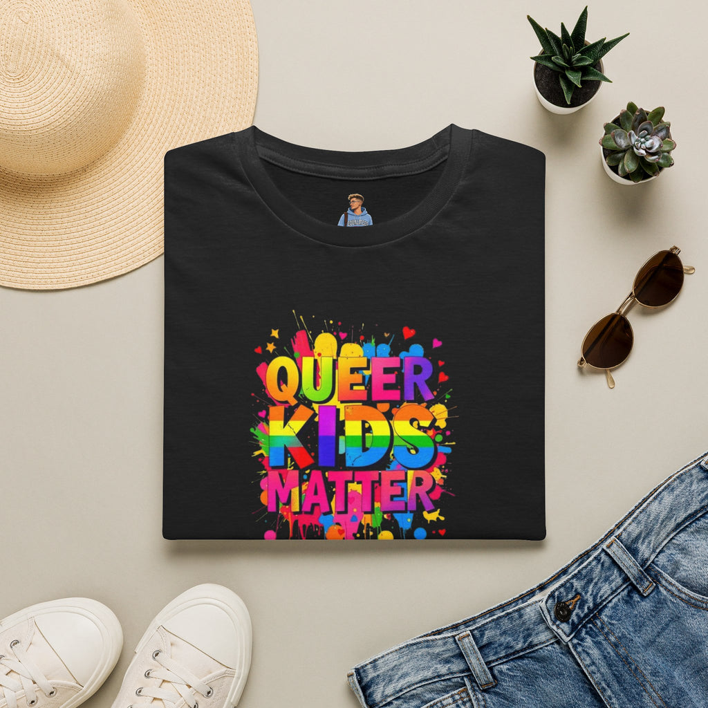 Queer Kids Matter Unisex Softstyle T-Shirt - Celebrate Inclusivity & Pride