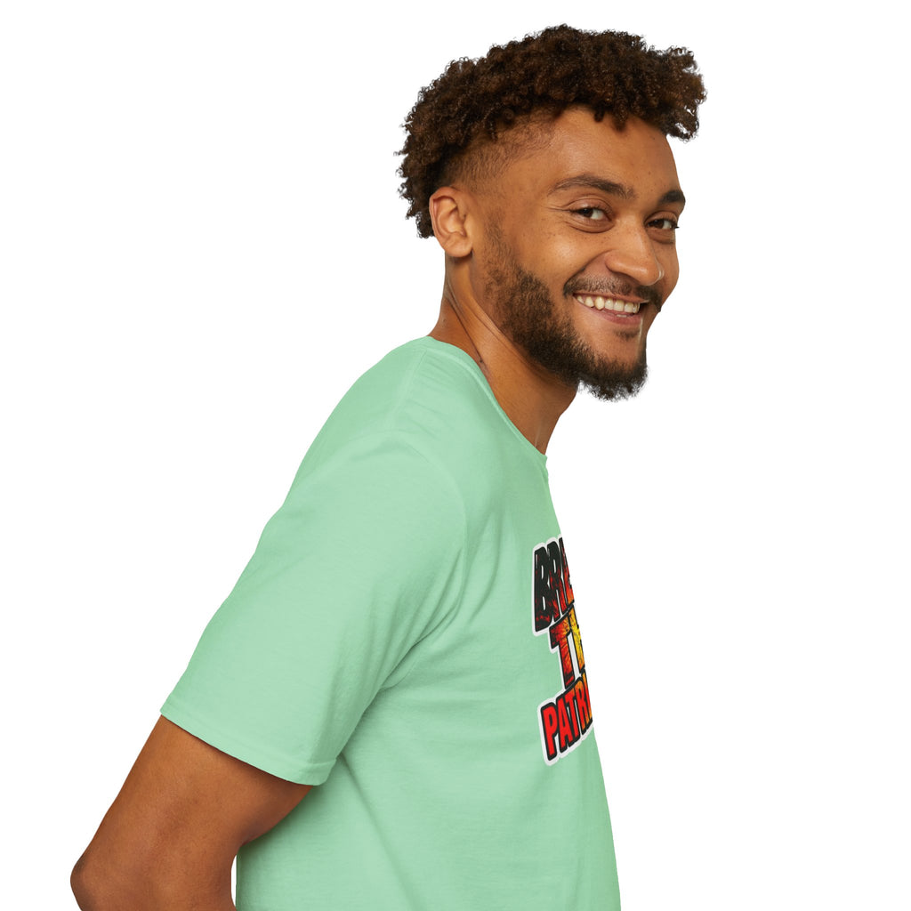 Break the Patriarchy Unisex Softstyle T-Shirt - Empowerment Wear for Social Change