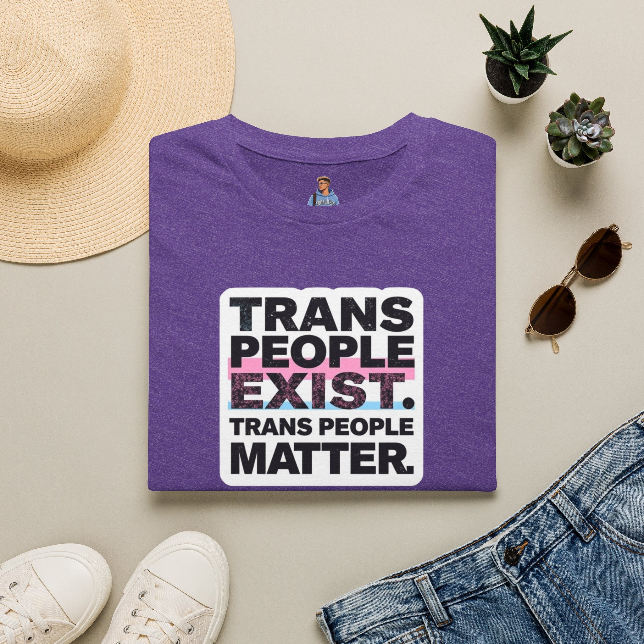 Trans People Exist T-Shirt
