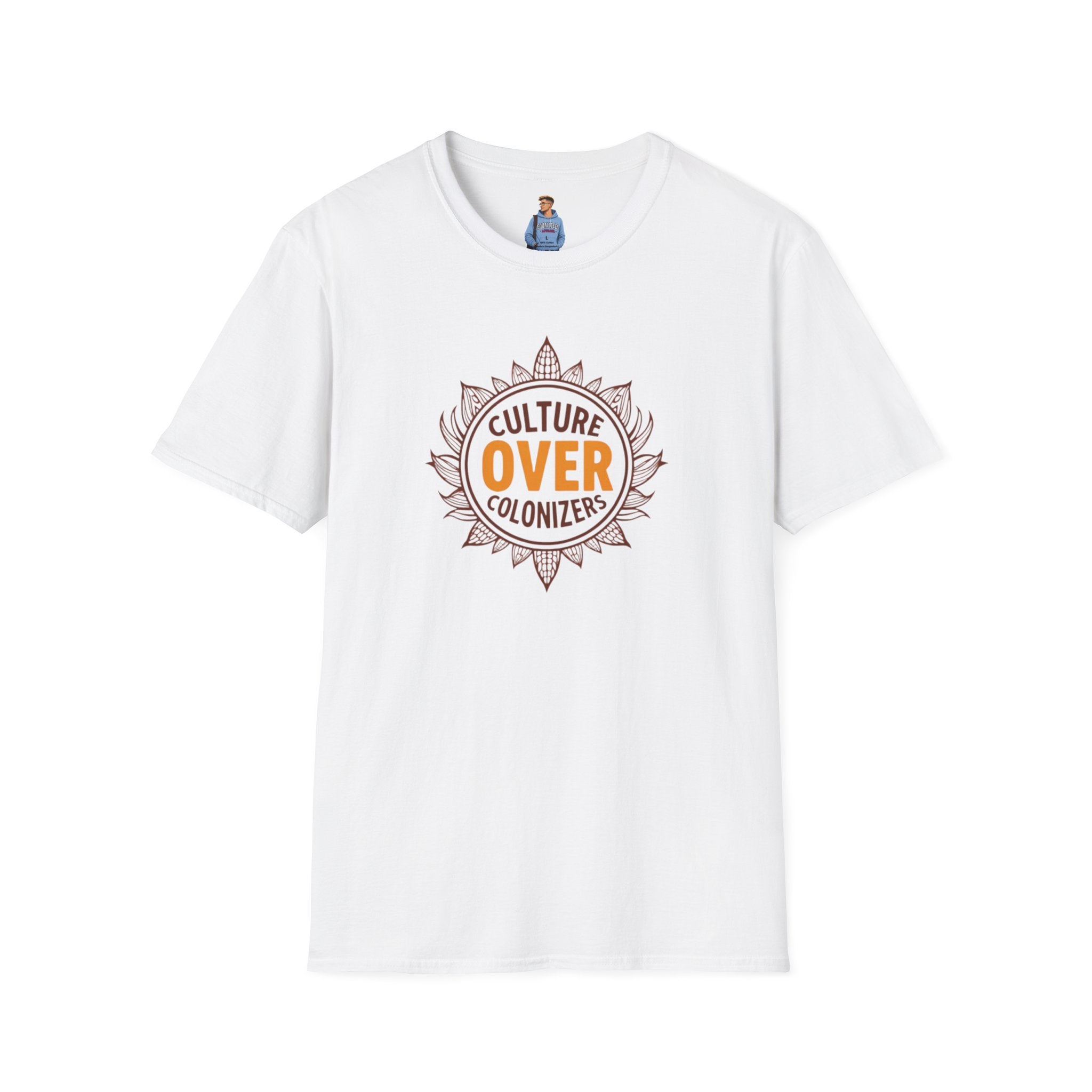 Culture Over Colonizers Unisex Softstyle T-Shirt
