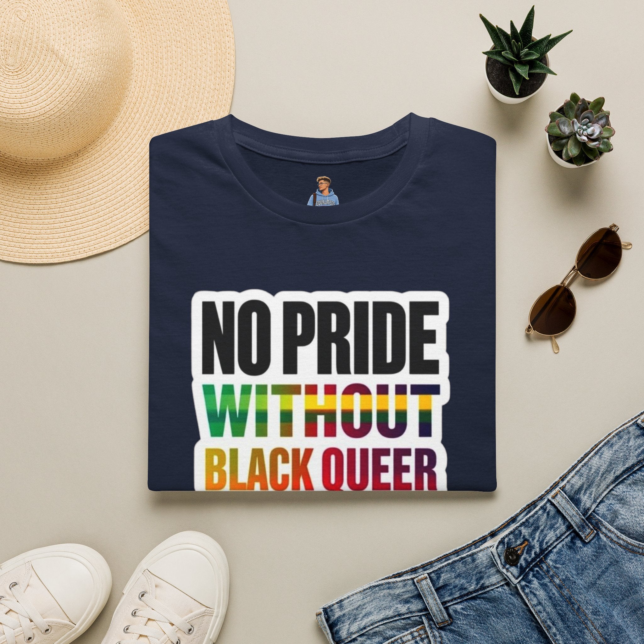 No Pride Without Black Queer Pride T-shirt