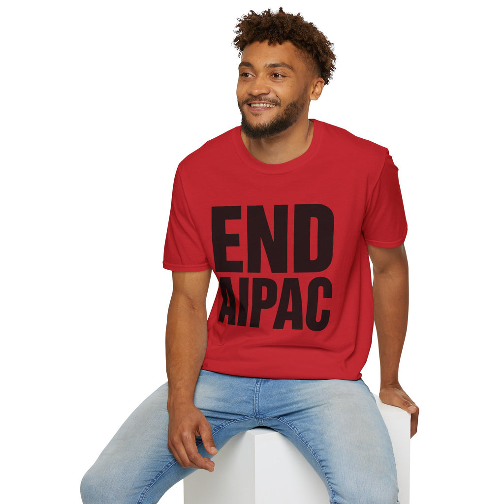 END AIPAC Bold Protest T-Shirt