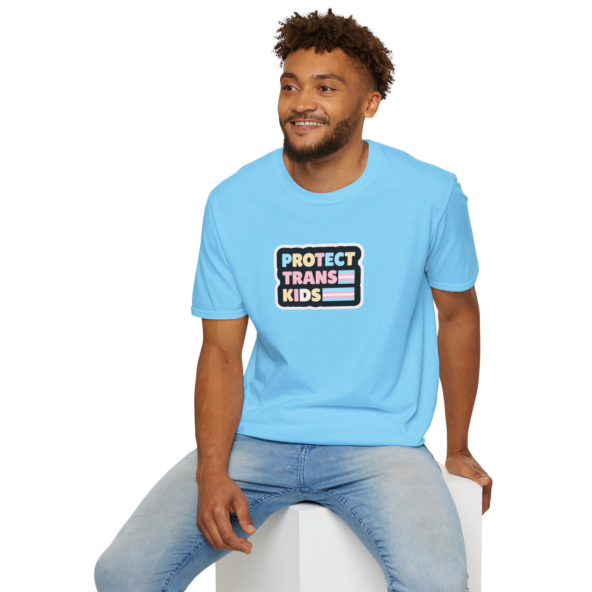 Camiseta unisex de estilo suave "Protect Trans Kids" - Empowerment &amp; Pride Apparel