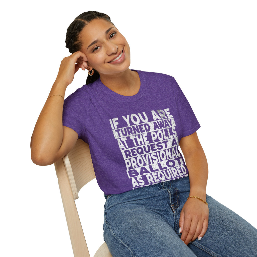 Know Your Rights Voter English T-Shirt