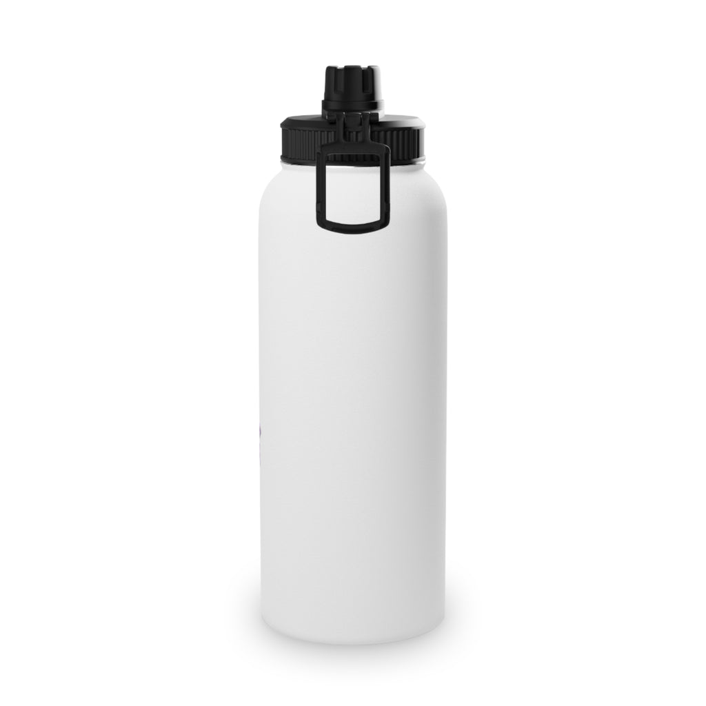 BTTF - Black Trans Travel Fund Logo Stainless Steel Sports Water Bottle