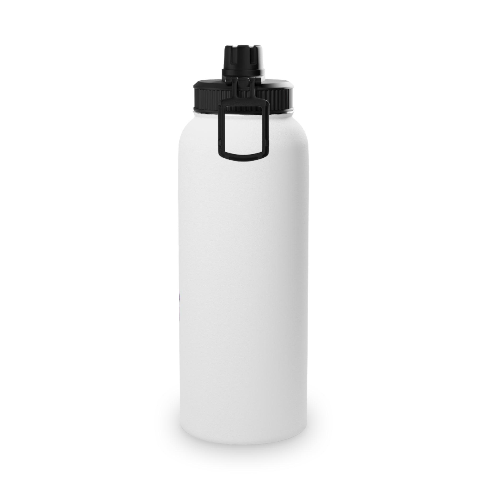 BTTF - Black Trans Travel Fund Logo Stainless Steel Sports Water Bottle