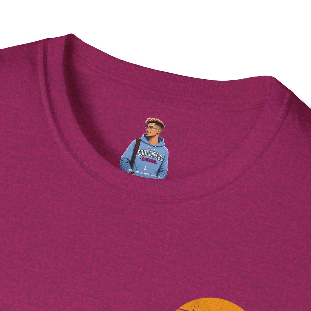 Unisex Softstyle T-Shirt - 'I'd Rather Be Camping' Adventure Tee