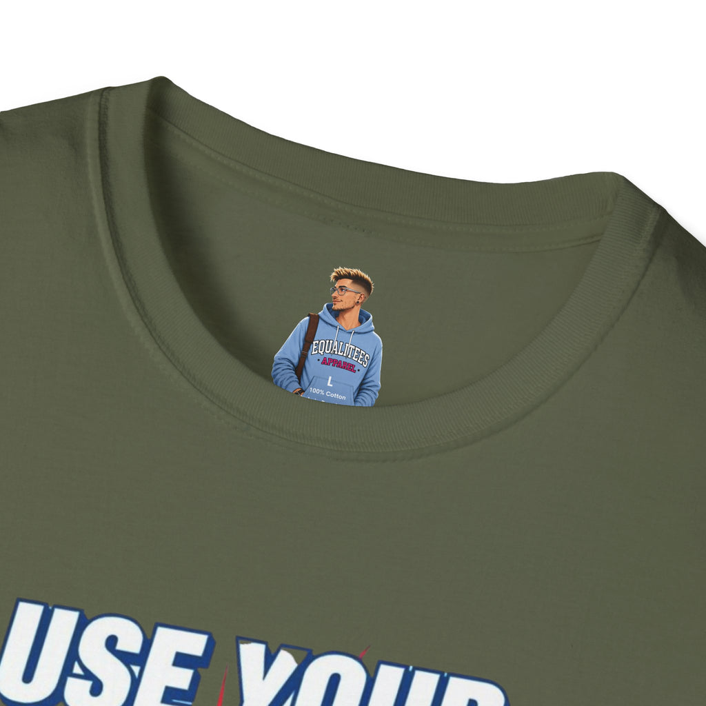 Camiseta de empoderamiento: usa tu voz y hazte escuchar