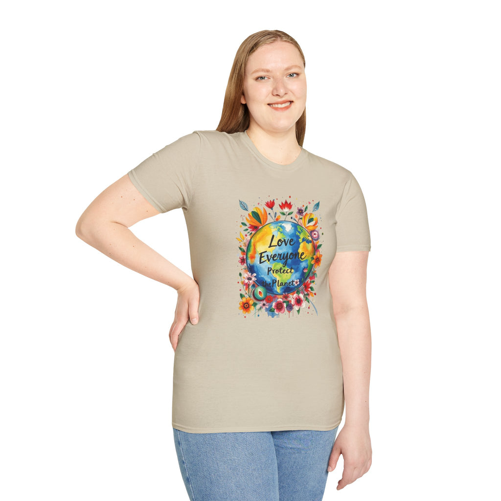Love Everyone Protect The Planet T-Shirt