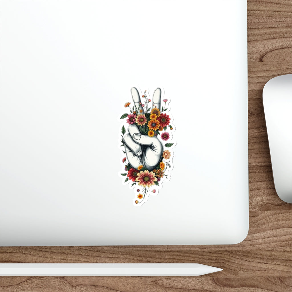Die-Cut Stickers - Grow Peace - EqualiTees.Me