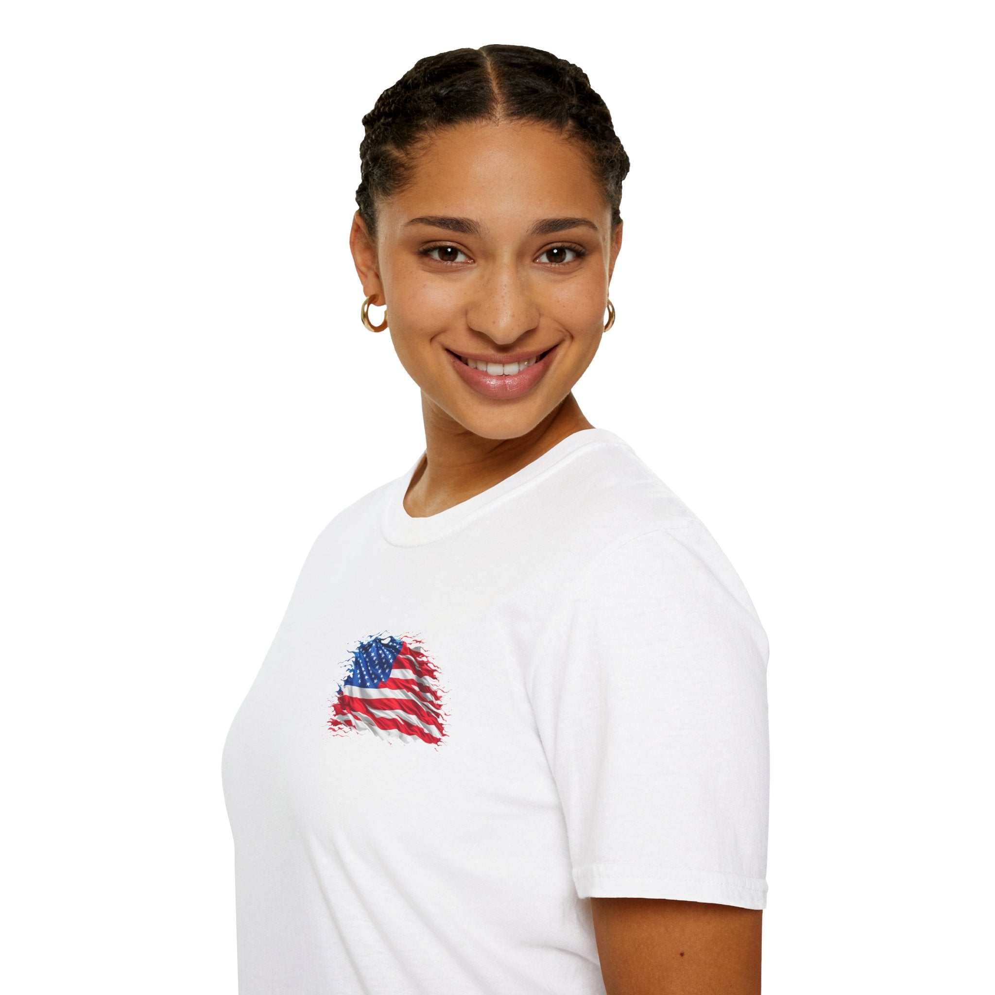MAGA Values are NOT American Values Softstyle Unisex T-Shirt